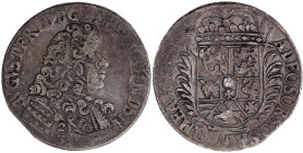 Altdeutsche Münzen und Medaillen

Lübeck-Bistum

August Friedrich, 1666-1705

2/3 Taler 1688, Kaltenhof. 16,52 g. sehr schön, Zainende, kl. Präg...