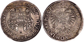 Altdeutsche Münzen und Medaillen

Magdeburg-Stadt

Reichstaler 1571. Jahreszahl ungeteilt am Ende der Legende. 29,02 g. gutes sehr schön, selten. ...