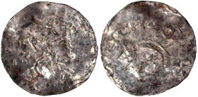 Altdeutsche Münzen und Medaillen

Mainz-Königliche Münzstätte

Heinrich II., 1002-1024

Pfennig o.J. Kaiserbüste v.v. mit Langkreuz/Kirchengebäu...