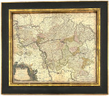 Altdeutsche Münzen und Medaillen

Mainz-Erzbistum

Lothar Franz von Schönborn, 1695-1729

Altkolorierte Kupferstich-Karte o.J. (um 1700) von Ger...
