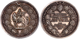 Altdeutsche Münzen und Medaillen

Mainz-Erzbistum

Sedisvakanz, 1774

1 1/2facher Schautaler 1774, v. A. F. Stieler. Kranz aus Palmzweigen, der ...