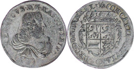 Altdeutsche Münzen und Medaillen

Nassau-Dillenburg

Heinrich, 1662-1701

XV Kreuzer 1689 IXA, Herborn. Brustb. n.r./Wappen. sehr schön/vorzügli...