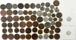 LOTS

Deutsche Münzen bis 1871

69 Münzen vom Mittelalter bis ins 19. Jh. Im Mittelalter Wiedenbrück, Schwäb. Hall, ein Hamburger Witten und 3 Bra...