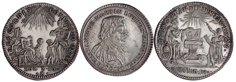 LOTS

Deutsche Münzen bis 1871

3 Silberabschläge von Dukaten von Augsburg 1...