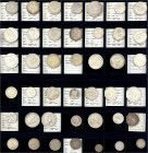 LOTS

Deutsche Münzen ab 1871

42 Silbermünzen: Krönungstaler Preußen 1861, 31 Reichssilbermünzen zu 5, 3 und 2 Mark von Baden bis Württemberg, We...