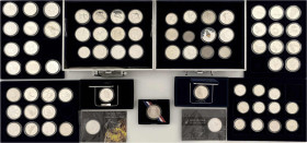 LOTS

Sammlungen allgemein

Sammlung von 120 modernen Münzen, meist zu div. Olympiaden aus 1968 bis 2011. 113 Silbermünzen und 7 Cu/Ni- Stücke. Da...