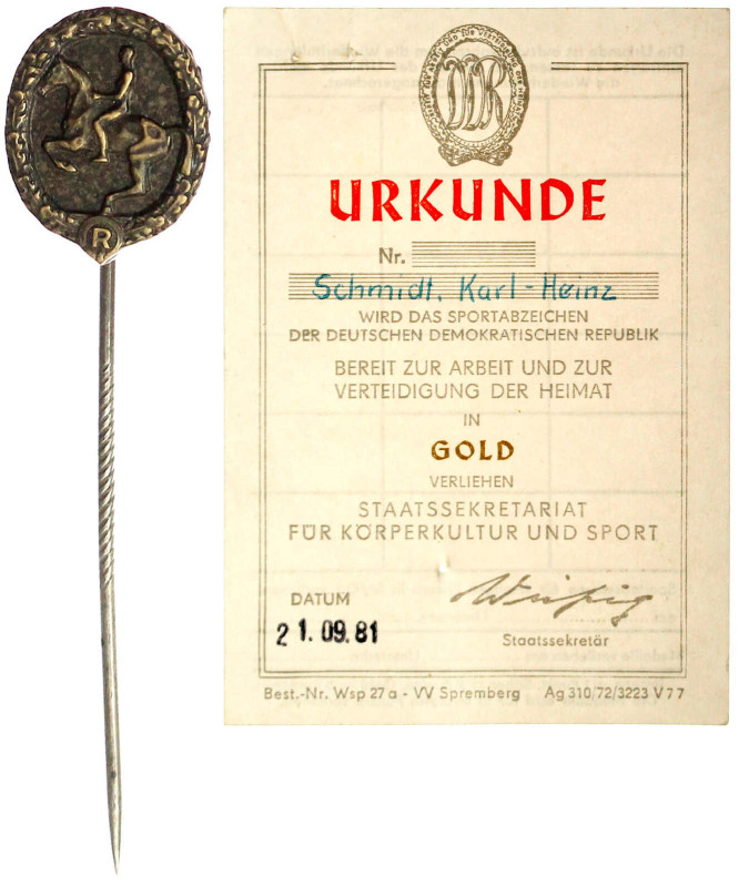 Orden und Ehrenzeichen

Deutschland

Drittes Reich, 1933-1945

Deutsches J...