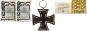 Orden und Ehrenzeichen

Lots

Deutschland

Kl. Nachlass mit EK II 1914, Ehrenkr. f. Fr. mit Urkunde (Melle 1935), Regimentsmed. am Band 1913 Han...