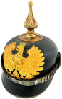 Militaria

Uniformen und Uniformteile

Preussen: Pickelhaube um 1910 für einen Offizier. Größe 58. guter Zustand