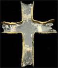 Varia

Religion

Christliche Sakralkunst

Glaskreuz im Messingumfassung, datiert 1984 W. Klute. 23,5 X 19,5 X 3,8 cm