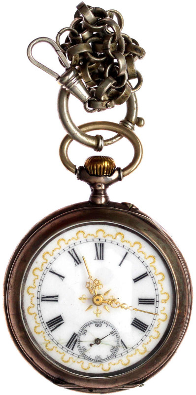 Varia

Uhren

Taschenuhren

Schweizer Herrentaschenuhr Silber 800 um 1895/...