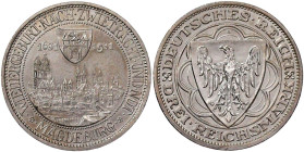 Weimarer Republik

Gedenkmünzen

3 Reichsmark Magdeburg

1931 A. gutes vorzüglich. Jaeger 347.