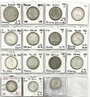 Weimarer Republik

Lots

15 Silbermünzen: 11 X 3 RM Gedenk, u.a. Lübeck, Waldeck, Stein, Tübingen (mit Lötstelle), etc., 5 RM Lessing, 2 X 2 RM Ku...