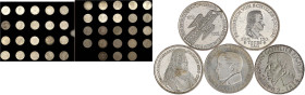 Münzen der Bundesrepublik Deutschland

Gedenkmünzen

5 Deutsche Mark, Silber, 1952-1979

Komplette Sammlung der 5 DM Gedenkstücke in Spitzenqual...
