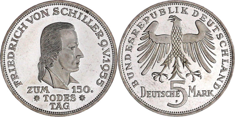 Münzen der Bundesrepublik Deutschland

Gedenkmünzen

5 Deutsche Mark, Silber...