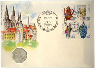 Münzen der Deutschen Demokratischen Republik

Gedenkmünzen der DDR

5 Mark 1983 A, Meißen. Eingelegt in Numisbrief v. 30.08.1985. prägefrisch. Jae...