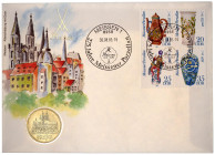 Münzen der Deutschen Demokratischen Republik

Gedenkmünzen der DDR

5 Mark 1983 A, Meißen. Eingelegt in Numisbrief v. 30.08.1985. prägefrisch. Jae...