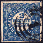 Briefmarken

Ausland

Dänemark/Färöer/Grönland

2 S. Rigsbank-Skilling 1851, blau, gestempelt, vollrandig, Type I. Fotoattest Royal Philatelic. ...