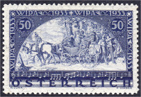 Briefmarken

Ausland

Österreich

Internationale Postwertzeichen-Ausstellung WIPA 1933, postfrische Erhaltung, mit Faserpapier. Mi. 750,-€ Miche...