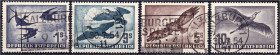 Briefmarken

Ausland

Österreich

Vögel 1953, kompletter Satz in gestempelter Erhaltung. Mi. 300,-€ Michel 984-987.