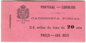 Briefmarken

Ausland

Portugal

20 R. König Manuel II 1910, komplettes Markenheftchen mit 24x 20 R. in postfrischer Erhaltung, tadellos. Mundifi...