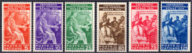 Briefmarken

Ausland

Vatikan

5 C. - 1.25 L. Internationaler Juristenkongress 1935, kompletter Satz in postfrischer Erhaltung. Mi. 800,-€ Miche...