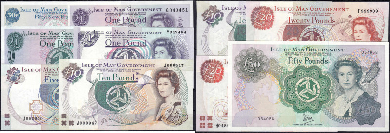 Banknoten

Ausland

Insel Man

Insgesamt 10 Scheine zu 50 Pence, 3x 1, 5, ...