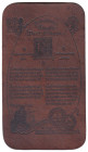 Banknoten

Deutsches Notgeld und KGL

Pößneck (Thüringen)

1,50 Goldmark Schuhsohlenleder 27.9.1923. Dunkelbraunes Rindslederstück, Druck schwar...