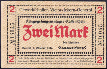 Banknoten

Deutsches Notgeld und KGL

Rauxel (Westfalen)

Gewerkschaften Victor - Ickern - General, 2 Mark 1.10.1916. II. Tieste 05.02.