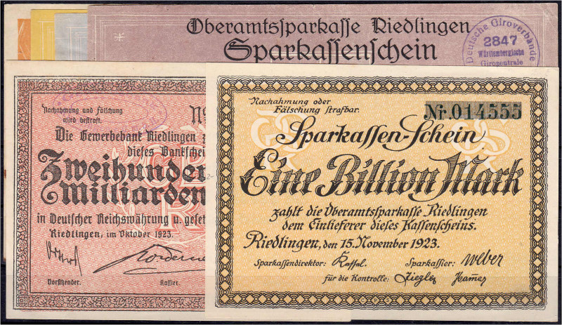 Banknoten

Deutsches Notgeld und KGL

Riedlingen (Württemberg)

Oberamtssp...