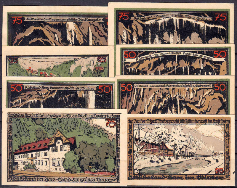 Banknoten

Deutsches Notgeld und KGL

Rübeland (Sachsen-Anhalt)

C. Pieper...