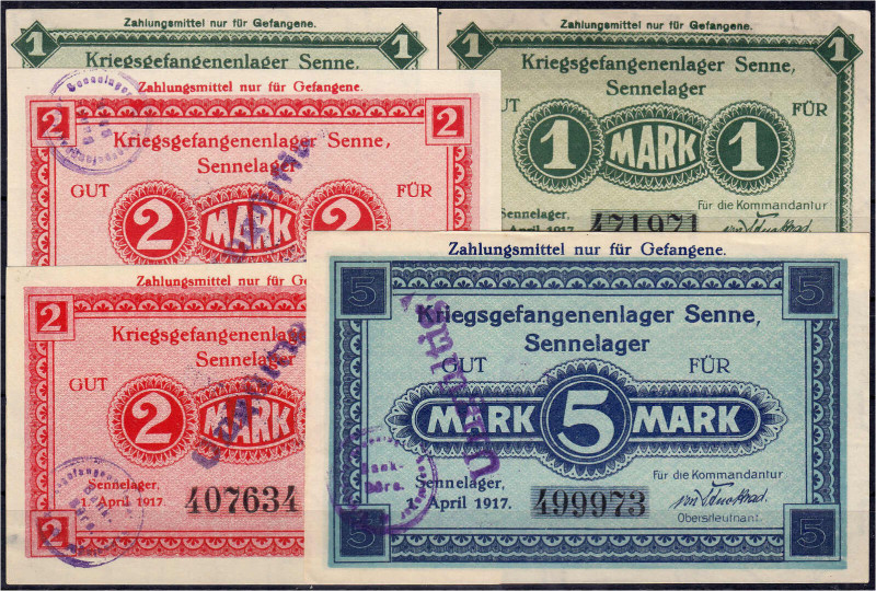 Banknoten

Deutsches Notgeld und KGL

Senne (Westfalen)

Kriegsgefangenenl...