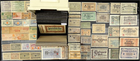 Banknoten

Lots

Deutschland

Köln Rheinland, Notgeldscheine, Sammlung von ca. 200 Scheinen, Darunter überwiegend Inflation, aber auch Großnotge...