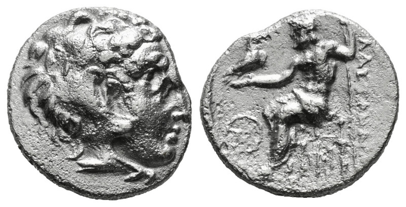 KINGS OF MACEDON. Alexander III 'the Great' (336-323 BC).Drachm.
Obv: Head of He...