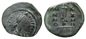 JUSTINIAN I (527-565). Follis. 4,23 g