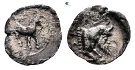 Sicily. Gela circa 465-450 BC. Obol AR