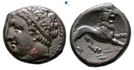 Sicily. Syracuse. Agathokles 317-289 BC. Litra Æ