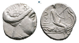 Euboea. Histiaia circa 300-100 BC. Tetrobol AR