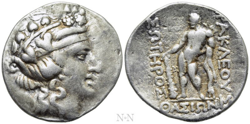 EASTERN EUROPE. Imitations of Thasos. Tetradrachm (2nd-1st centuries BC). 

Ob...