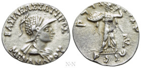 KINGS OF BAKTRIA. Menander I Soter (Circa 155-130 BC). Drachm