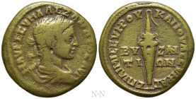 THRACE. Byzantium. Severus Alexander (222-235). Ae. Aemilius Severus, basileus, and Iulia Severa