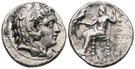 MACEDONIAN KINGDOM. Alexander III the Great (336-323 BC). AR tetradrachm. Early posthumous issue of Babylon, under Philip III Arrhidaeus, ca. 323-317 ...