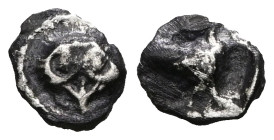 Greek. Uncertain Obol AR.
Weight 0,21 gr - Diameter 5 mm.