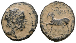 SELEUKID KINGS of SYRIA. Seleukos II Kallinikos. 246-225 BC. Æ
Artificial sandpatina. Weight 2,90 gr - Diameter 15 mm.