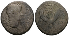 COMMAGENE, Tiberius. AD 14-37. Æ Dupondius. Struck circa AD 19-20. Laureate head right / Winged caduceus between crossed cornucopias.
Weight 11,47 gr ...