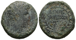Augustus. 27 BC-AD 14. Æ
Weight 8,82 gr - Diameter 20 mm.