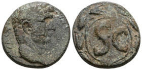 SYRIA, Seleukis and Pieria. Antioch. Claudius. 41-54 AD. Æ
Weight 13,94 gr - Diameter 24 mm.
