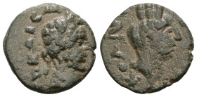 Septimius Severus. AD 193-211. Æ
Weight 2,59 gr - Diameter 13 mm.