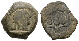 Roman Provincial uncertain, Bronze AE.
Weight 2,11 gr - Diameter 12 mm.