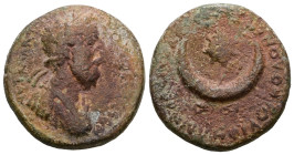 MESOPOTAMIA. Carrhae. Marcus Aurelius (161-180). Ae.
Weight 7,83 gr - Diameter 20 mm.
